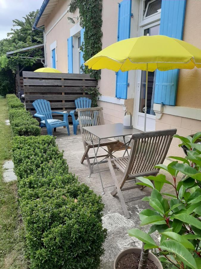 Appartements D'Hotes La Foulonnerie Mios Luaran gambar